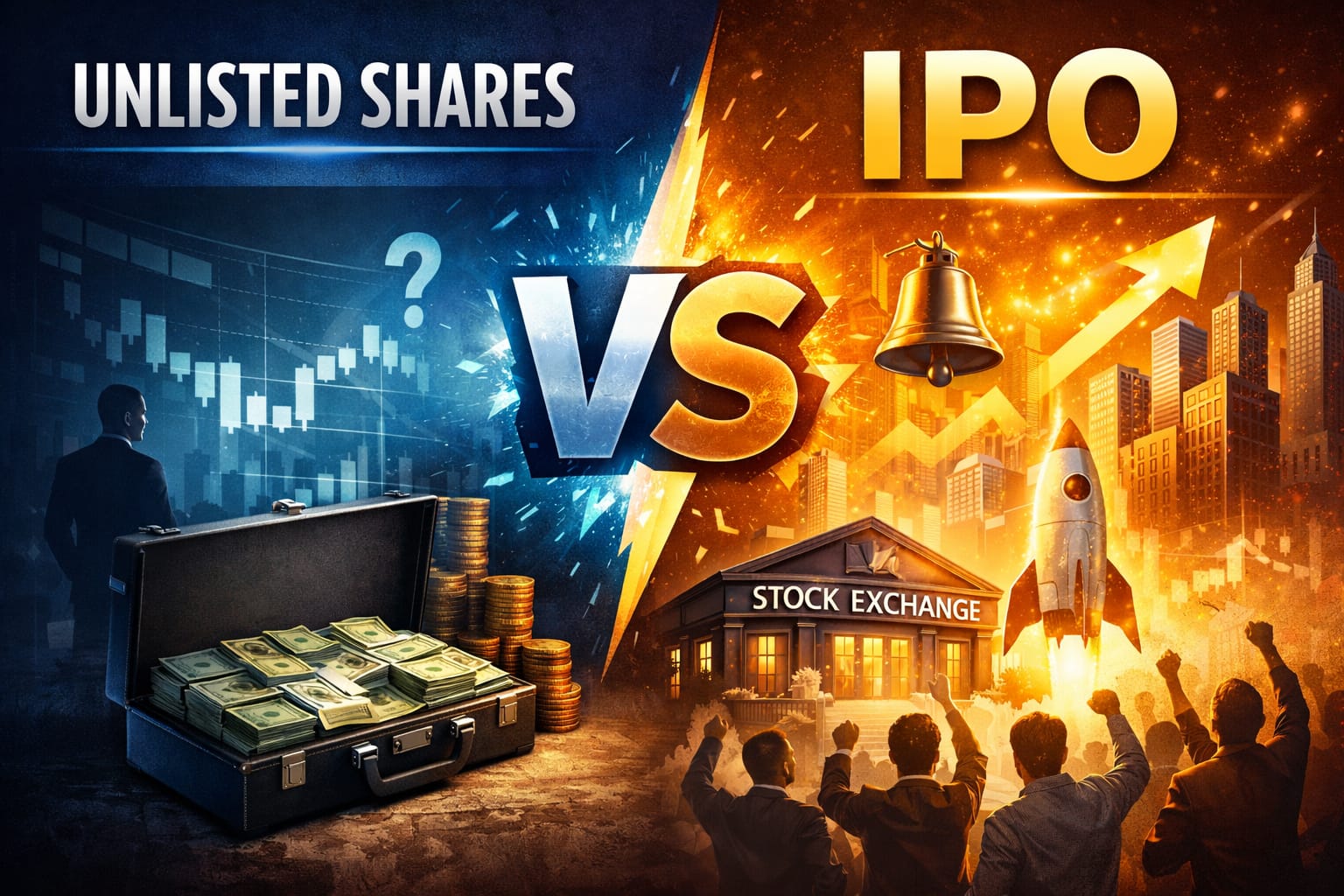 Unlisted Shares vs IPO: Key Differences, Risk, Returns Explained